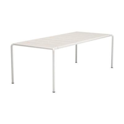 Houe Avanti tuintafel 222x98 cm Muted White Aluminium