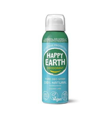 100% Natural Deo Spray Cedar Lime