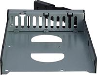 Inter-Tech 2U-2504 Rack Zwart - thumbnail