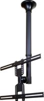 Neomounts FPMA-C400BLACK TV-plafondbeugel 81,3 cm (32) - 152,4 cm (60) Kantelbaar, Zwenkbaar - thumbnail