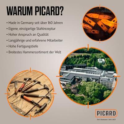 Picard BlackGiant® 2-delige koevoetset plat/smalle klauw - 0004699-111 - thumbnail