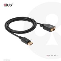CLUB3D DisplayPort to VGA Cable M/M - thumbnail