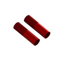 Aluminum Shock Body, 24x83mm (Red) (2) (ARA330578) - thumbnail
