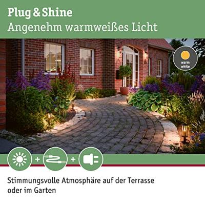 Paulmann Minipoller Classic 94323 Verlichtingssysteem Plug&Shine LED 2 W Antraciet
