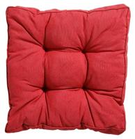Florance kussen 47X47 Panama brick red - thumbnail