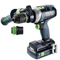 Festool TDC 18/4 5,0/4,0 I-Plus QUADRIVE Accu Schroefboormachine 18V 4.0/5.0Ah in Systainer - 577649 - thumbnail