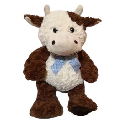 Jonotoys knuffel koe junior 60 cm pluche bruin/wit Jonotoys knuffel koe junior 60 cm pluche bruin/wit