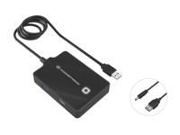Conceptronic HUBBIES10B interface hub USB 3.2 Gen 1 (3.1 Gen 1) Type-A 5000 Mbit/s Zwart - thumbnail