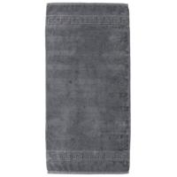 Cawö Cawö Noblesse Uni Badhanddoek Antraciet - thumbnail