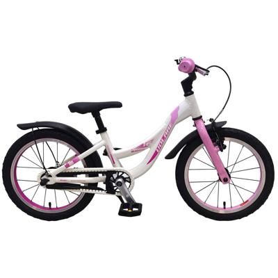 Volare Glamour kinderfiets 16 inch Parelmoer/ roze Volare Glamour kinderfiets 16 inch Parelmoer/ roze