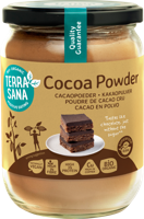 TerraSana Raw cacao antioxidant poeder in glas bio 160 Gram - thumbnail