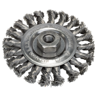 Bosch Accessories Schijfborstel voor haakse- en rechte schuurmachine - gevlochten draad, 115 mm 2609256512 1 stuk(s) - thumbnail