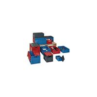 LA-KA-PE Transportstapelbak | L400xB300xH145mm | grijs PP zware belasting | zijwanden gesloten | 1 stuk - VTK400/145-0 GRAU VTK400/145-0 GRAU - thumbnail