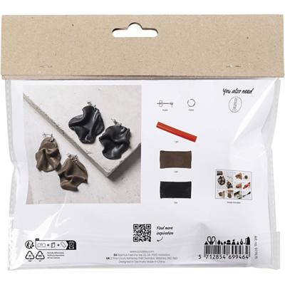 Creativ Company Mini hobbyset sieraden, gebogen oorringen, 1 doos - thumbnail