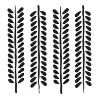 The Crafter's Workshop • template 15x15cm vine - thumbnail