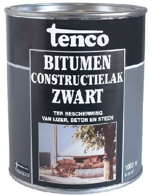 Tenco bitumencoatlak zwart 2.5ltr