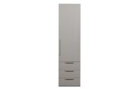 WOOOD Kledingkast 'Rens' 1-deurs, kleur Pebble Grey - thumbnail