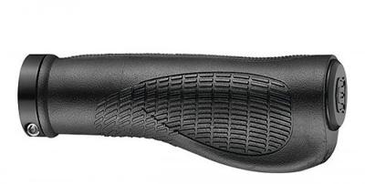 Handvatset Ergonomisch GP03L 2-componenten Zwart 128/128mm met lockring