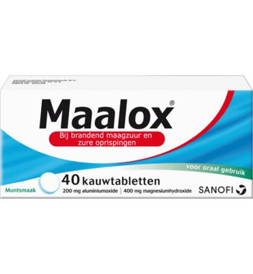 Maalox Kauwtabletten 40tb