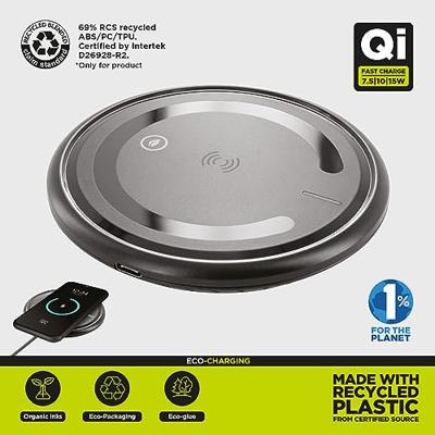 Draadloze oplader Muvit for Change W114-R BLACK Zwart Draadloze oplader Muvit for Change W114-R BLACK Zwart