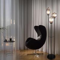 Globo Staande vloerlampBlacky zwart 3-lichts - 15345-3SS - thumbnail