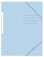Elastomap oxford top file+ a4 pastel blauw | 10 stuks - thumbnail
