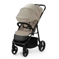 Kinderkraft TRIG 3 - Grote Wandelwagen tot 25 kg* - Verstelbare Rugleuning en Voetensteun - CLICK & FOLD Systeem - 360° Draaiende Wielen - Waterdichte Kap met Ventilatie - Comfortabele Zitting - Lichtgewicht 8,9 kg - Beige - thumbnail