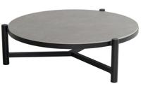 Carson koffietafel zwart dia. 126xH 38 cm Hartman - Hartman - thumbnail