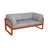 Fermob Bellevie Club 2-zits loungebank Candied Orange - Flannel - thumbnail
