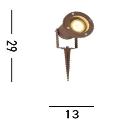 Searchlight Spikey - 5001RUS-LED