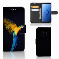 Samsung Galaxy S9 | Telefoonhoesje | Met pasjeshouder | Papegaai - thumbnail