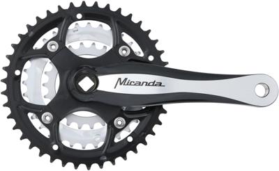 MIRANDA crankstel "beta 3r plus" crankset beta 3r plus 170mm22/32/42t no cg