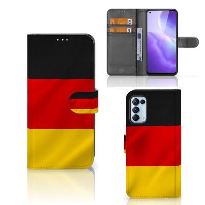 OPPO Find X3 Lite | Bookstyle Case | Duitsland OPPO Find X3 Lite | Bookstyle Case | Duitsland