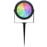 Hue compatible led tuinspot White and Color - Zigbee tuinverlichting RGBWW 12 Watt - thumbnail