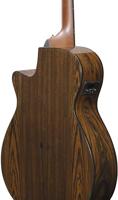 Ibanez AEG74 Mahogany Sunburst High Gloss elektrisch-akoestische westerngitaar - thumbnail
