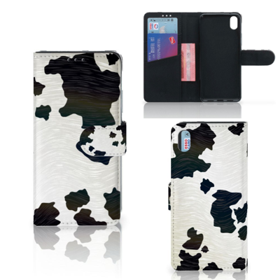 Xiaomi Redmi 7A | Telefoonhoesje | Met pasjeshouder | Koeienvlekken Xiaomi Redmi 7A | Telefoonhoesje | Met pasjeshouder | Koeienvlekken