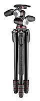 Manfrotto mk190goa4-3wx Kit 4 Secties Aluminium Statief voor Camera Zwart - thumbnail