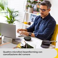 Jabra Speak2 55 MS Conferentietelefoon Bluetooth, USB-A, USB-C Donkergrijs - thumbnail