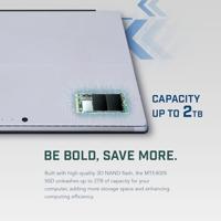 Transcend MTS400S 1 TB NVMe/PCIe M.2 SSD 2242 harde schijf PCIe NVMe 3.0 x4 Retail TS1TMTE400S - thumbnail