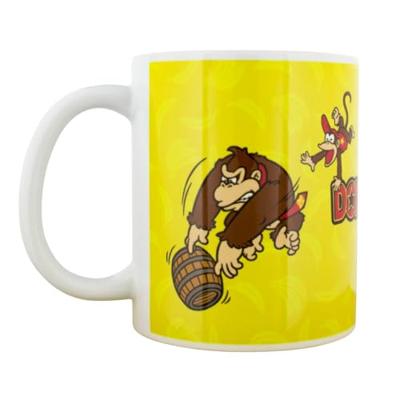 Super Mario Mug - Banana Donkey Kong & Diddy Kong Super Mario Mug - Banana Donkey Kong & Diddy Kong