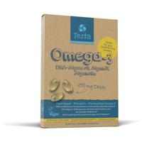Testa Omega 3 algenolie 250mg DHA vegan NL/DE/EN 60 Vegetarische capsules - thumbnail