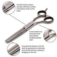 Dark Stag Scissors Offset Thinner Barber Scissors DS+ 6" 1Stuks - thumbnail