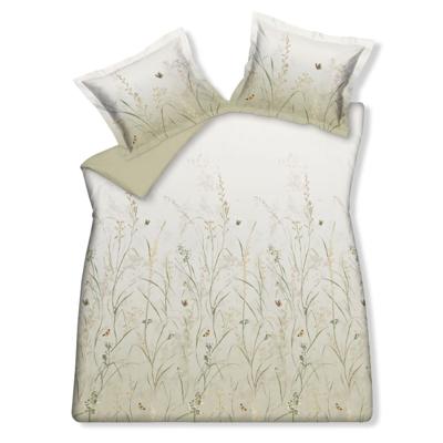 Vandyck butterflies light olive Dekbedovertrek