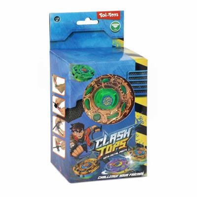 Toi-Toys Metalen tol gyro battle met afschieter Toi-Toys Metalen tol gyro battle met afschieter