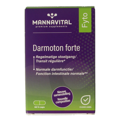 Mannavital Darmoton forte 60 Vegetarische capsules