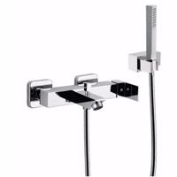 Badmengkraan Sanimex Giulini Badset Met Handdouche HoH 15 cm Chroom Sanimex - thumbnail