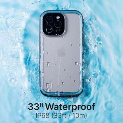 Catalyst Total Protection Waterdicht Hoesje iPhone 16 Pro Max Zwart