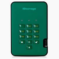 iStorage diskAshur2 SSD 256GB Secure Portable Solid State Drive Password protected Dust/Water Resistant Hardware encryption - thumbnail