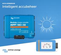 Victron Energy BlueSolar MPPT 100/50 12V 24V 50A Laadregelaar voor zonne-energie MPPT 12 V, 24 V 50 A - thumbnail