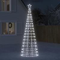 VidaXL Led-kerstboom met spikes 570 leds koud wit 300 cm - thumbnail